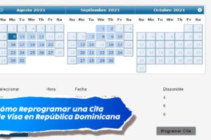 Cómo Reprogramar una Cita de Visa en República Dominicana 24 Cómo Reprogramar una Cita de Visa en República Dominicana